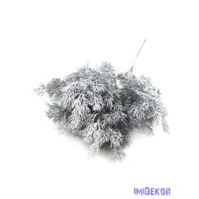 Metál műzöld csokor 38 cm - 10 Ezüst