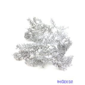 Metál műzöld girland 195cm - A Ezüst