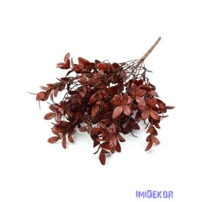 Műzöld leveles bokor 55 cm 384 - Bordó