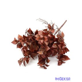 Műzöld leveles bokor 53 cm 389 - Bordó