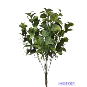Műzöld leveles bokor 53 cm 389 - Zöld