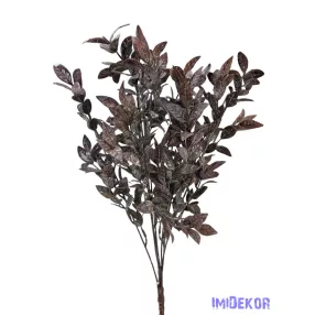 Műzöld leveles bokor 58 cm 368 - Barna