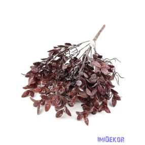 Műzöld leveles bokor 58 cm 368 - Bordó