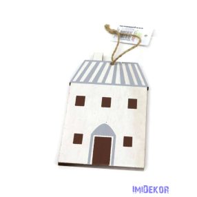 Akasztós fa ház 13,5X7,5cm - A