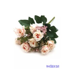 Vegyes színű kis rózsa csokor 30 cm - Cirmos