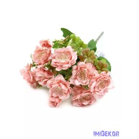 Vegyes kis csokor 33cm 391 - Fáradt Rózsaszín
