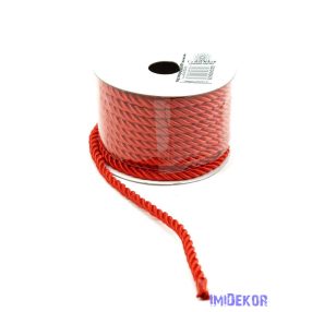 Sodrott zsinór 5mm x 10m - Piros