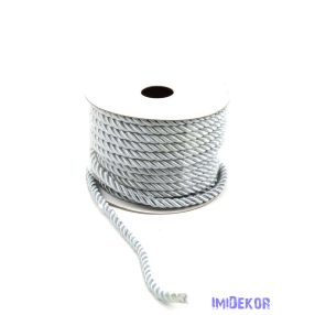 Sodrott zsinór 5mm x 10m - Ezüst