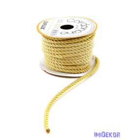 Sodrott zsinór 5mm x 10m - Arany