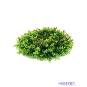   Eukaliptuszos műzöld koszorú alap 45 cm - 25 Piruló Zöld