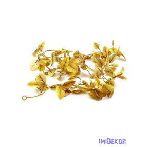 Leveles girland 170 cm B - Sárga