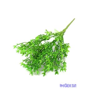 Műzöld bogyós csokor 40 cm 382 - Zöld