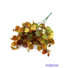 Műzöld leveles csokor 40 cm 390 - Narancs