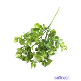 Műzöld leveles csokor 42 cm 364 - Zöld