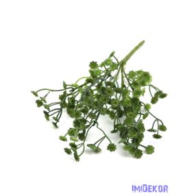 Apró virágos díszítő csokor 33 cm 361 - Zöld
