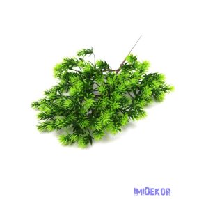 Féloldalas műzöld ág 36 cm