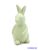 Kerámia matt nyuszi 9,5cm - Zöld