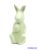 Kerámia matt nyuszi tojással 12,5cm - Zöld