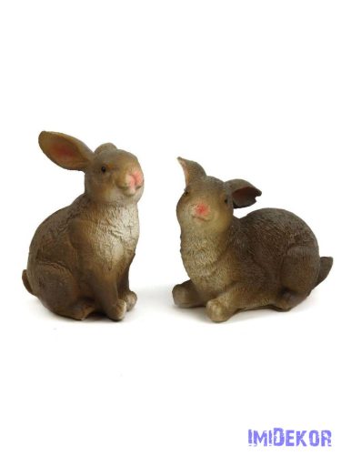 Mezei nyuszi figura 9,5 cm - Sötét