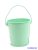 Színes bádog füles vödör 10cm - Világos Zöld