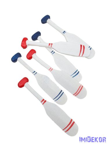 Nyári dekor - Evezők kb 9,5cm 6db/csomag