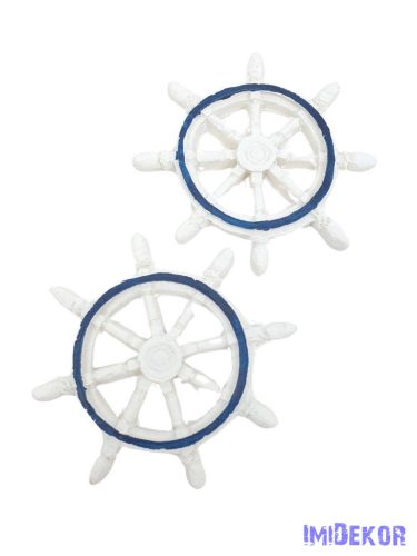 Nyári dekor - Nagy hajókormány kb 9,5cm 2db/csomag