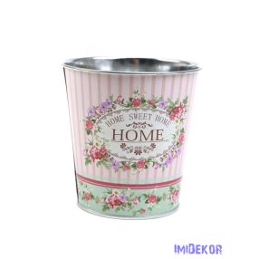 Mintás bádog kaspó 10 cm - 147