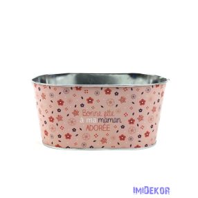 Mintás bádog ovális 10 cm - 149