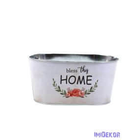 Mintás bádog ovális 10 cm - 154