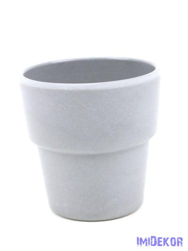 Standard műanyag kaspó 9cm - Szürke