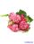 Gardénia selyem csokor 40cm - Pink