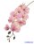 Orchidea 9 mű fejes ág 110cm - Barack-Rózsaszín