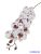 Orchidea 9 mű fejes ág 110cm - Bordó Pöttyös