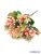 Kis virágos selyem csokor 30cm 271 - Barack