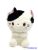 Cica plüss figura - Fekete fülű