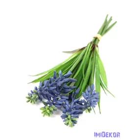 Gumi muscari 5 szálas köteg 28cm - Lila