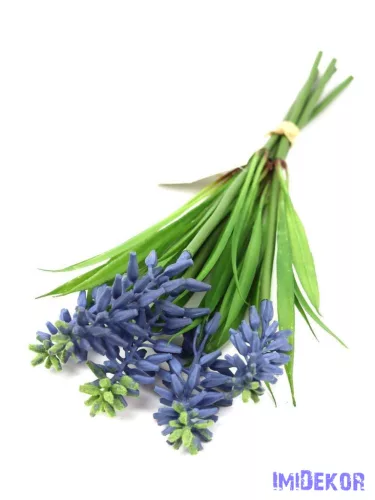 Gumi muscari 5 szálas köteg 28cm - Lila
