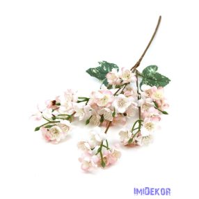 Virágos ág 64cm - Rózsaszín