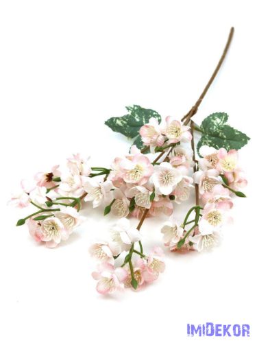 Virágos ág 64cm - Rózsaszín