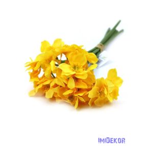 Nárcisz 6 szálas köteg 41 cm - Sárga