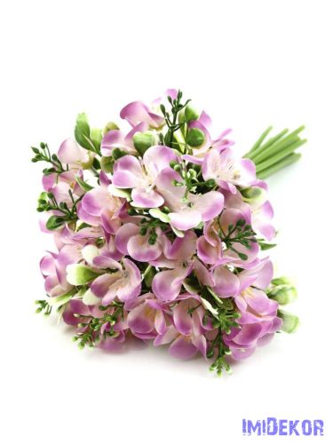Hortenzia selyem köteg 30cm - Lila