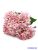 Szeldelt szirmú hortenzia műcsokor 44cm - Cirmos Rózsaszín