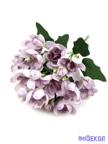 Vegyes színű kis csokor 33cm - Világos Lila