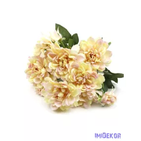 Dália selyemvirág csokor 40 cm - Cirmos