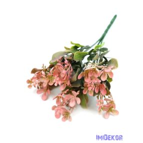 Virágos műzöld bokor 31cm - Korall