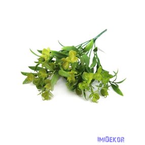 Műzöld csokor 34cm - Zöld