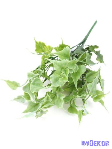 Hegyes levelű műzöld csokor 32 cm - Hamvas