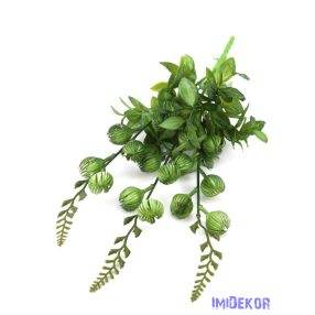 Vegyes műzöld csokor 45cm - Zöld