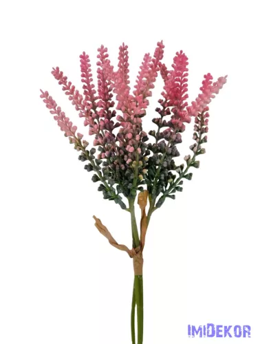 Díszítő műzöld 3 szál/köteg 35cm - Mályva