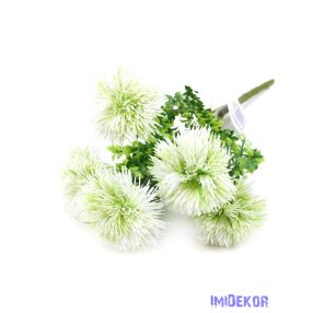 Hagymás műzöld csokor 32cm - Fehér